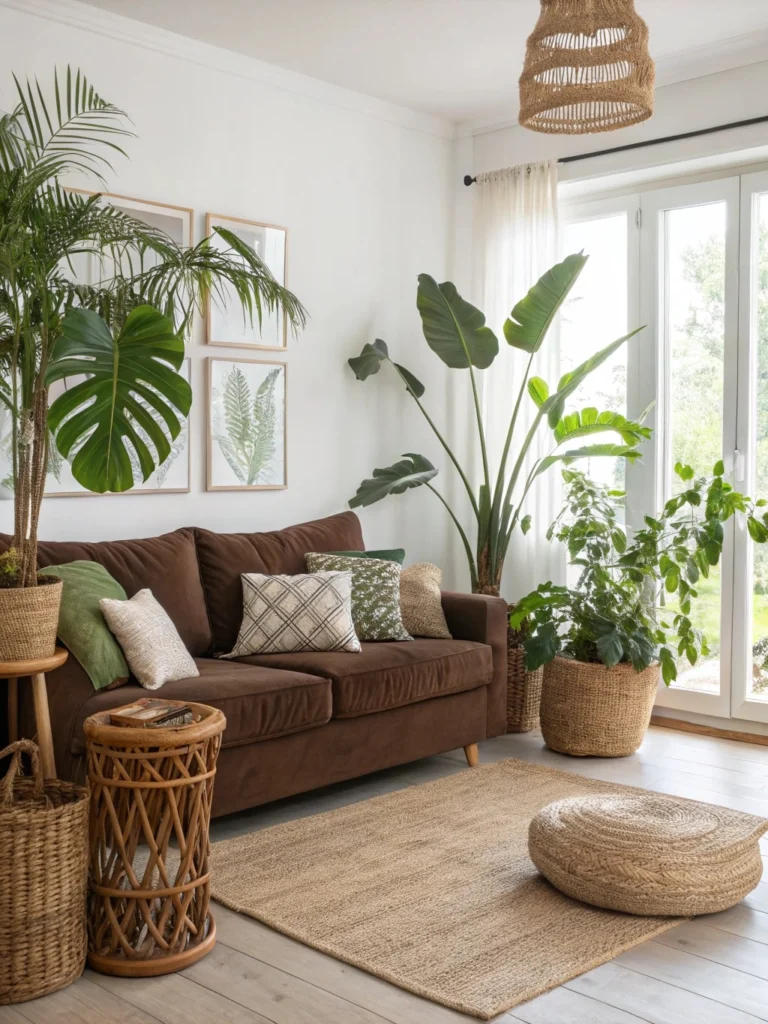 Add Tropical Vibes with Bold Greenery