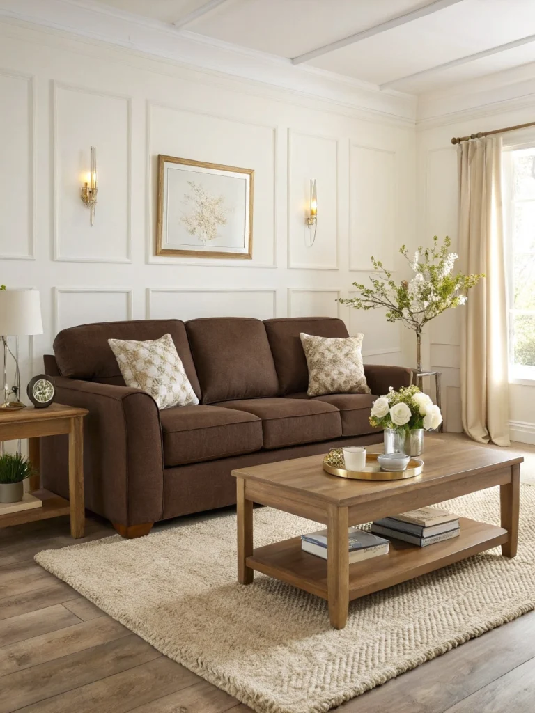 Brighten the Room with Cream and Beige Contrast