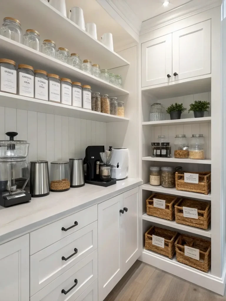 Coffee Station in the Pantry