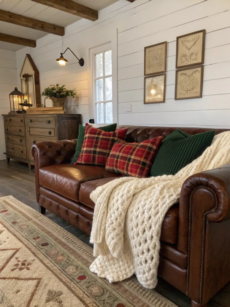 Embrace Farmhouse Charm with Plaid Patterns