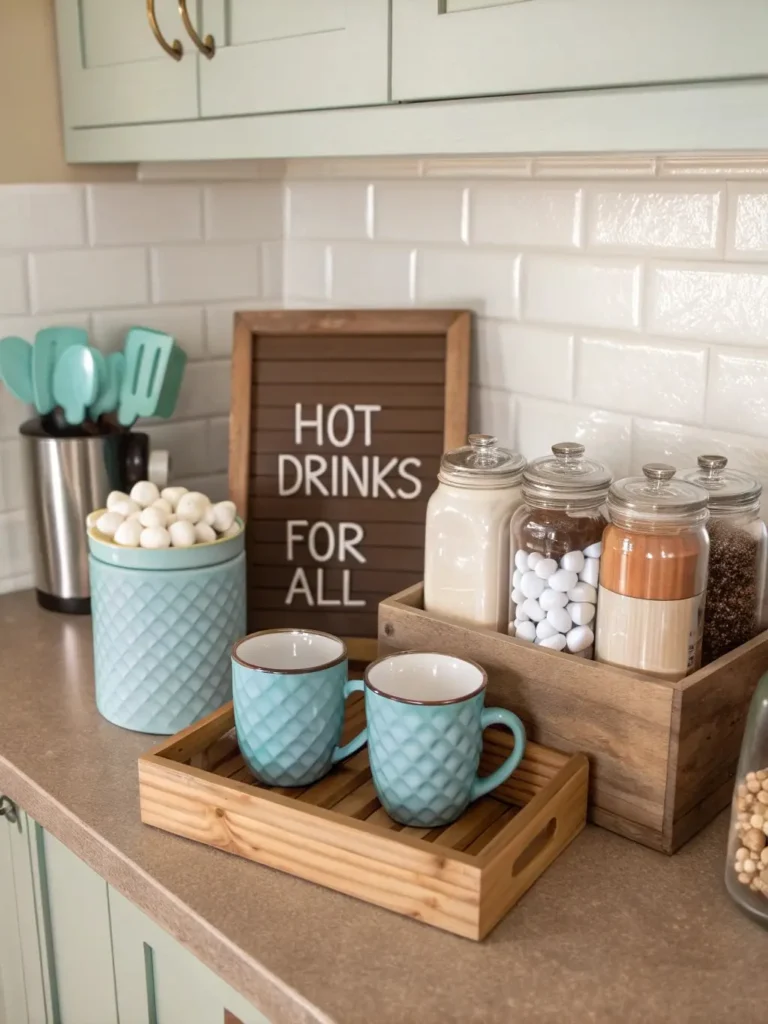 Family-Friendly Coffee + Cocoa Station
