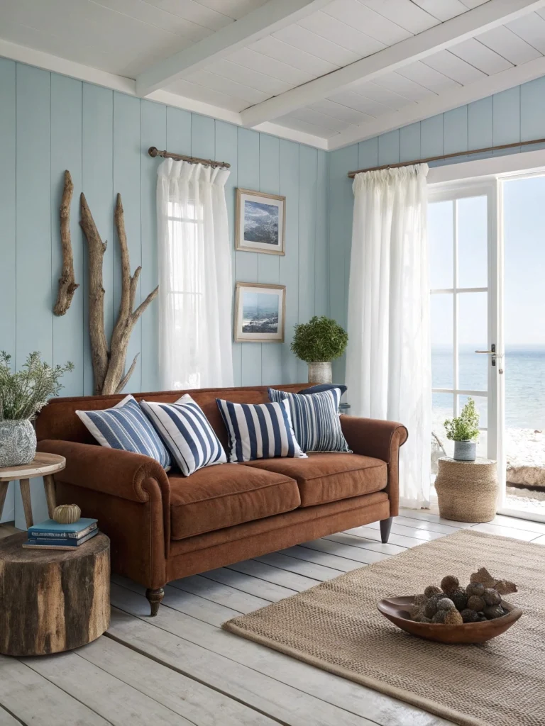 Opt for a Coastal Look with Blue and White