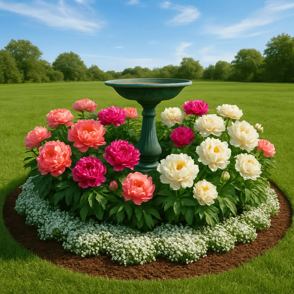 Peony Island Bed