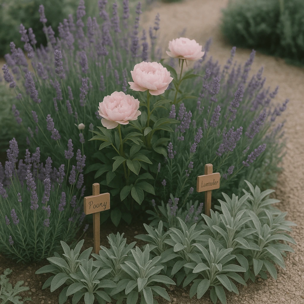 Peony and Herb Mix
