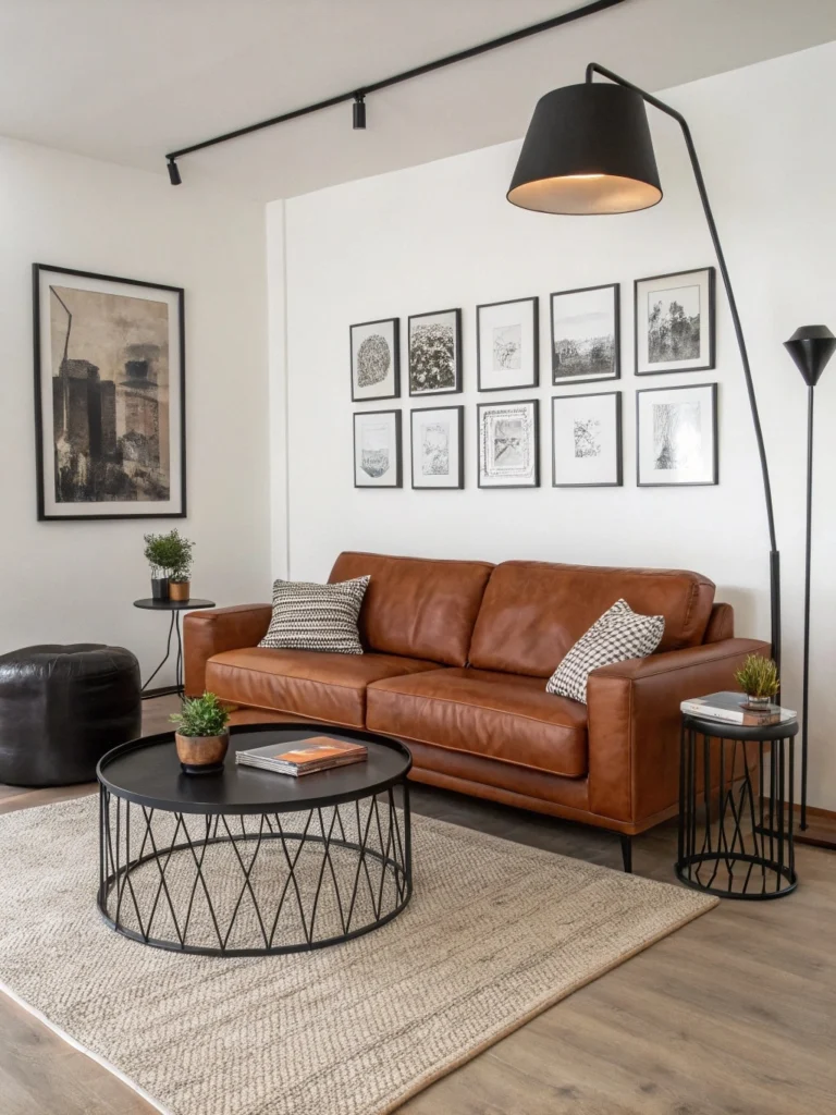 Use Bold Black Accents for Drama