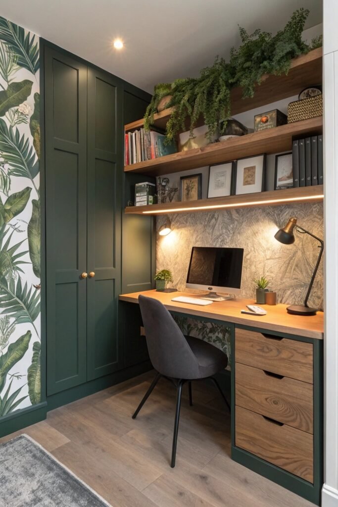 Hidden Closet Office (Cloffice)