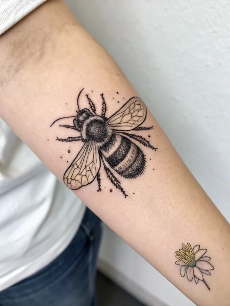 bumble bee tattoo