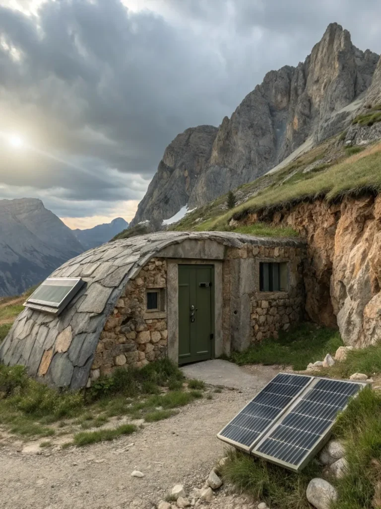 Underground Homes Hidden