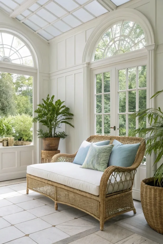 Wicker Loungers for Breezy Comfort