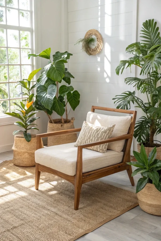 Caned Accent Chairs