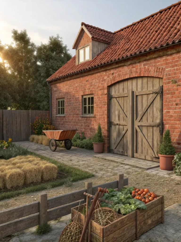 Rustic Farmhouse Exterior