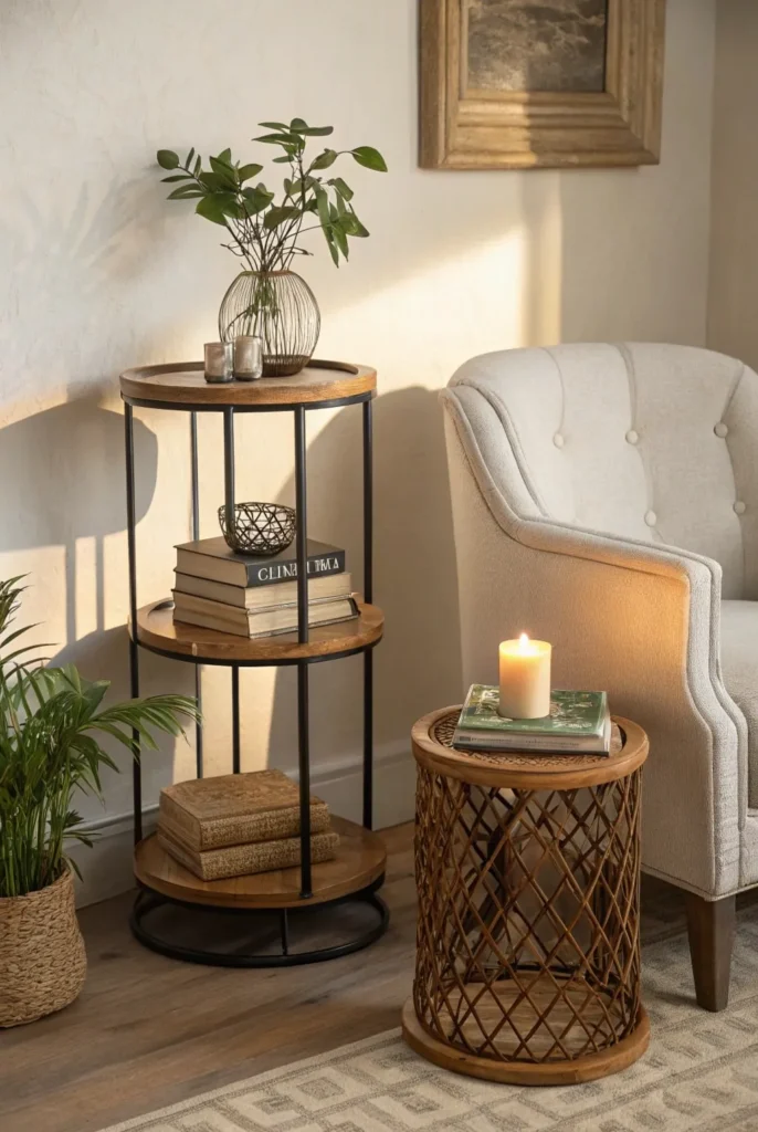 Layered Side Tables