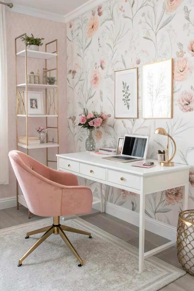 Feminine Floral Touches