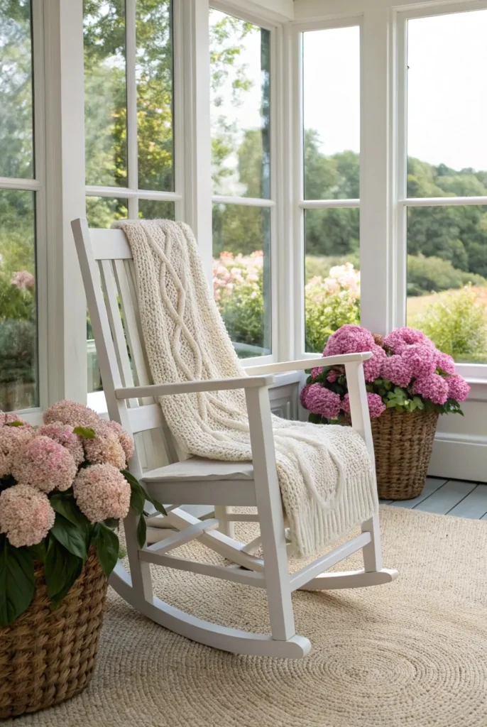 Indoor Rocking Chairs for Nostalgic Relaxation
