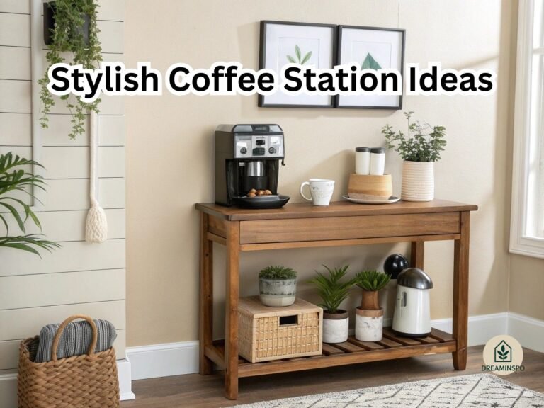 Stylish Coffee Station Ideas
