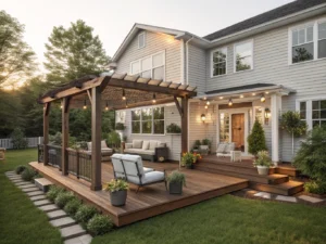 Deck Ideas Off Back of House