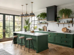 Green Kitchen Designs