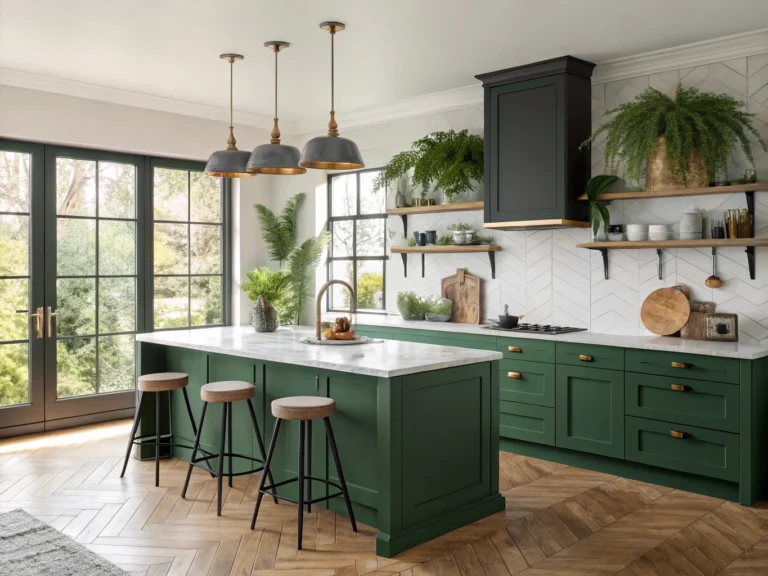 Green Kitchen Designs