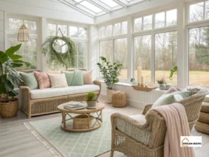 Indoor Sunroom Furniture Ideas