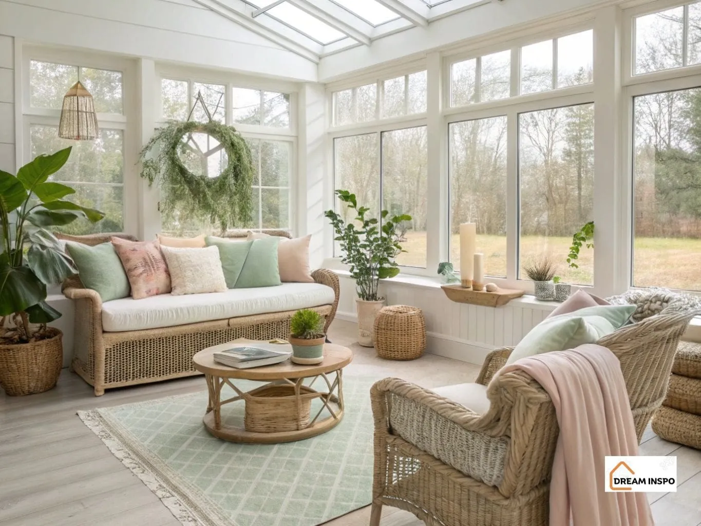 Indoor Sunroom Furniture Ideas