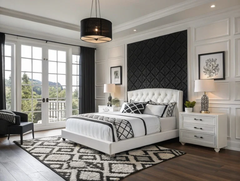 Black and White Bedroom Ideas