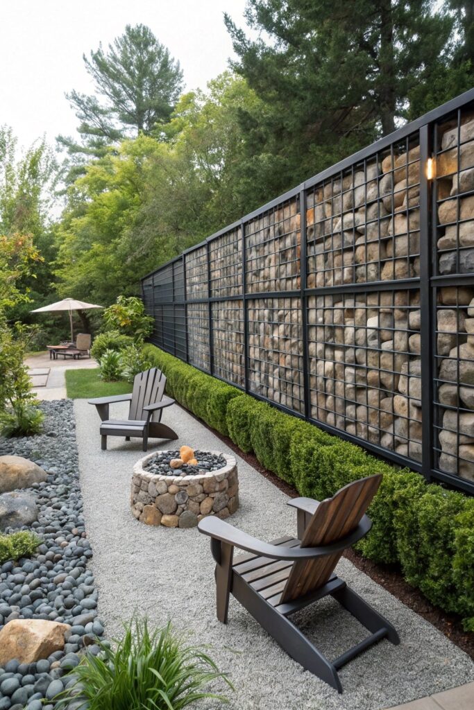 Gabion Stone Walls
