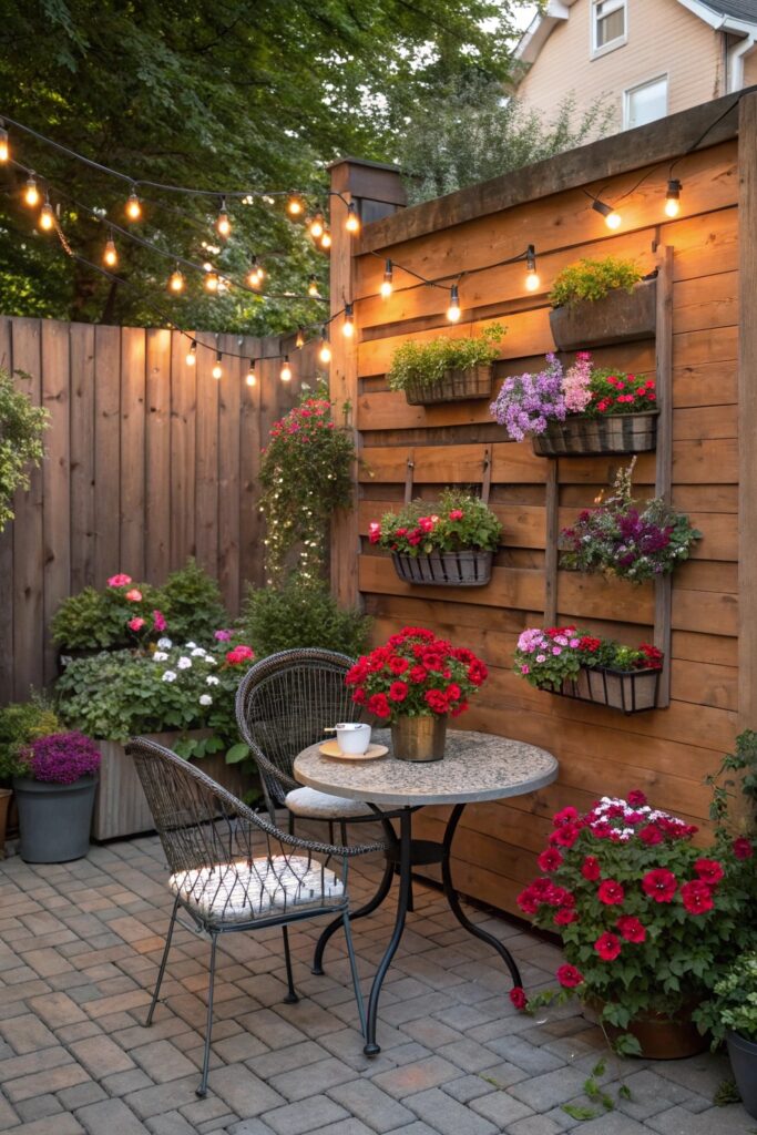 Hanging Basket Wall Screen
