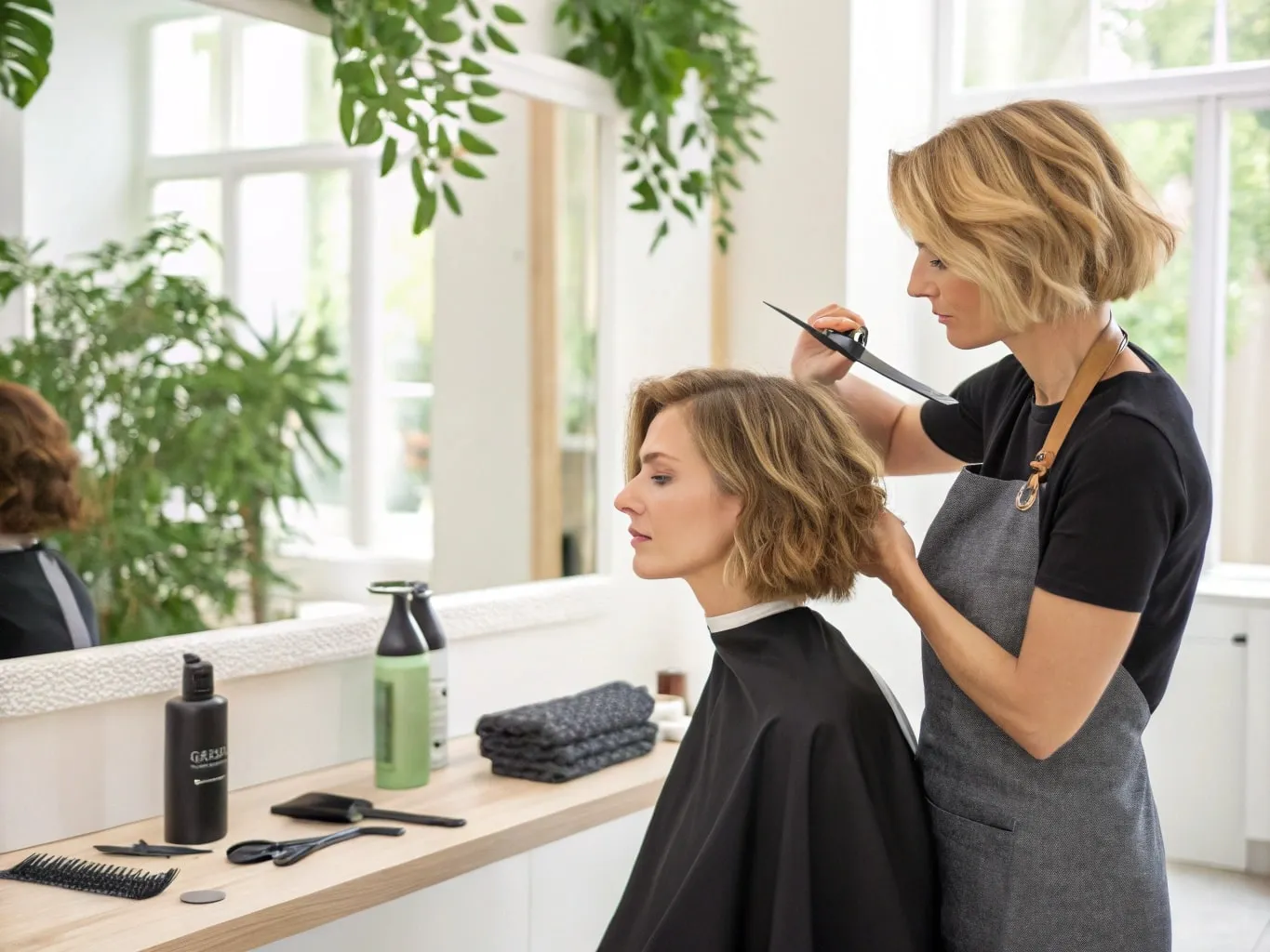 how to style short hair