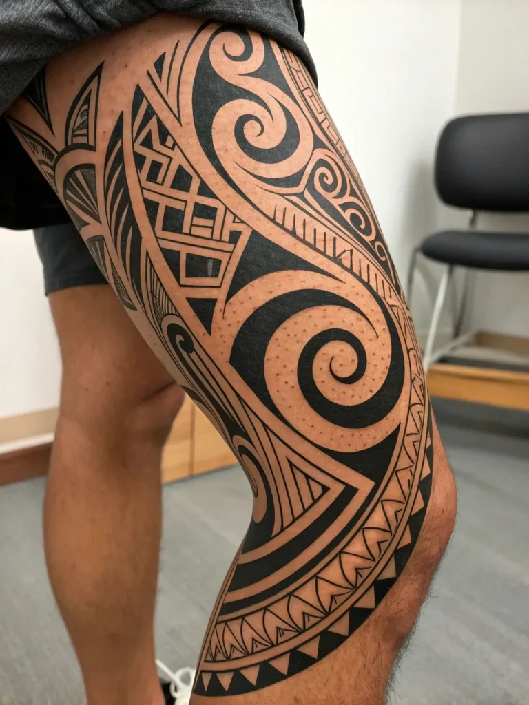 Knee Tattoo Ideas