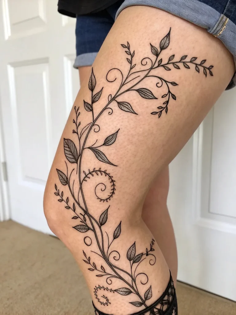 Knee Tattoo Ideas