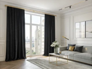 Black Curtains Ideas
