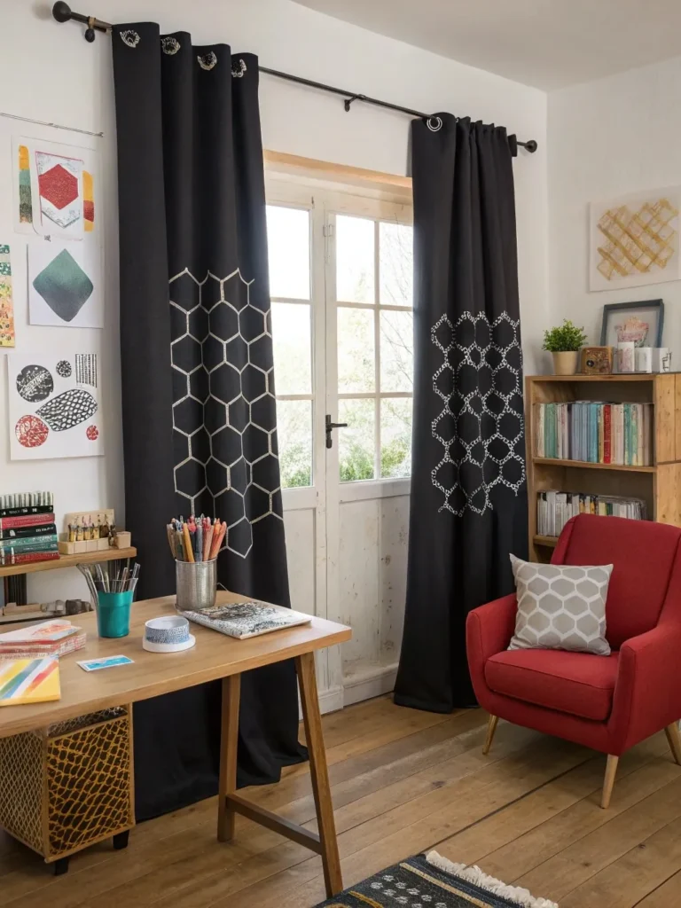 Black Curtains Ideas