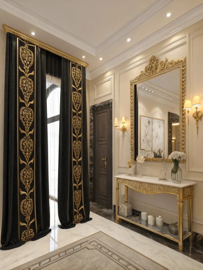 Black Curtains Ideas