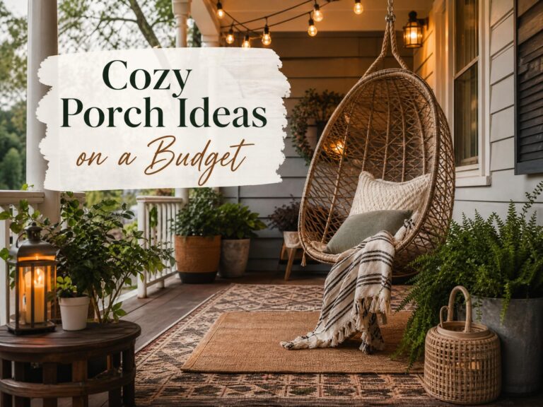 15 Cozy Porch Ideas on a Budget