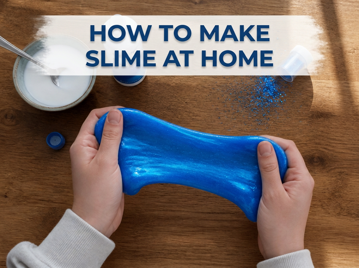 how to make slime at home