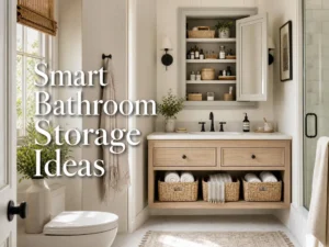 17 Smart Bathroom Storage Ideas to Save Space
