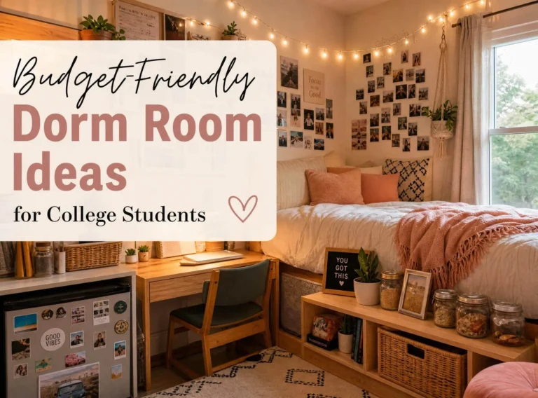 20 Budget-Friendly Dorm Room Ideas for College Students