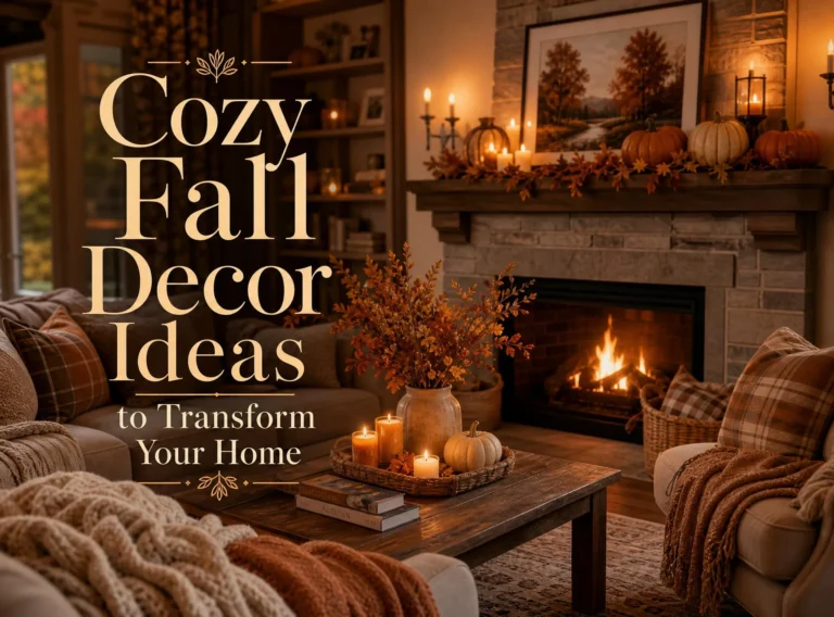 22 Cozy Fall Decor Ideas to Transform Your Home