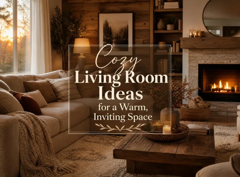 20 Cozy Living Room Ideas for a Warm, Inviting Space