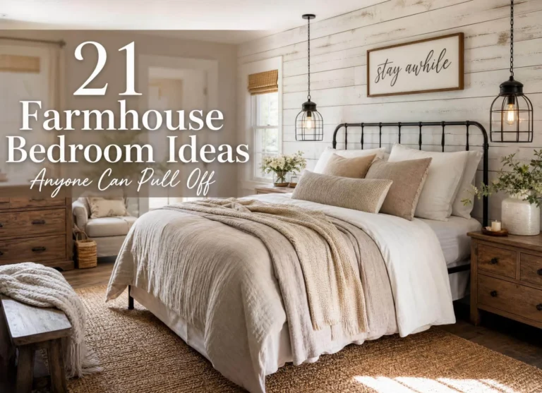 21 Farmhouse Bedroom Ideas Anyone Can Pull Off