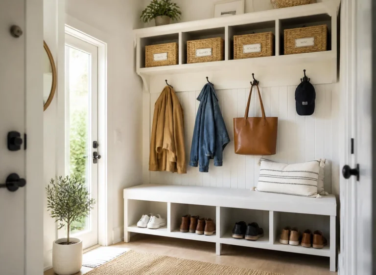 17 IKEA Mudroom Ideas to Steal for Your Next Project