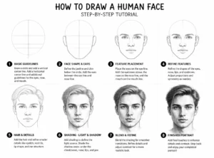 How to Draw a Face: A Step-by-Step Guide for Beginners