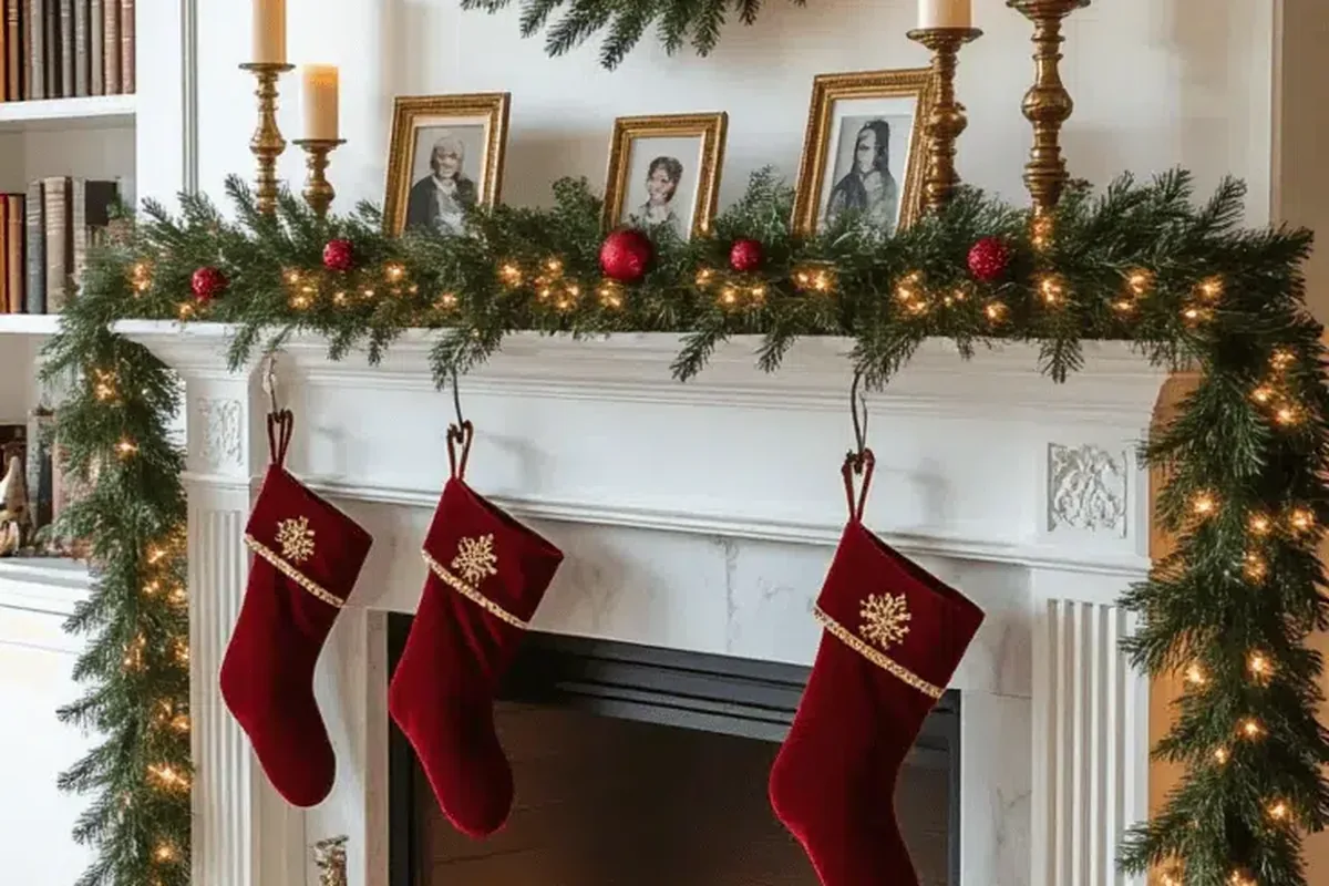 21 Christmas Fireplace Decor Ideas To Try This Year