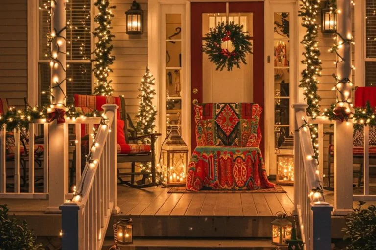 19 Front Porch Christmas Decor Ideas To Try This Year