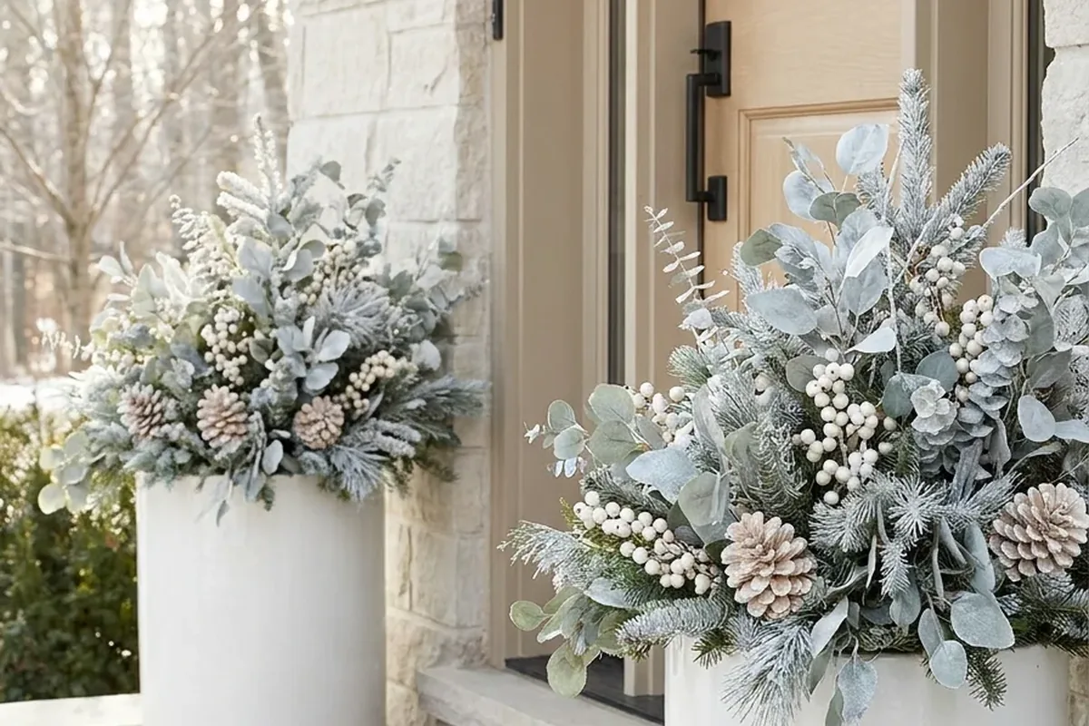 front porch christmas decor ideas idea 1