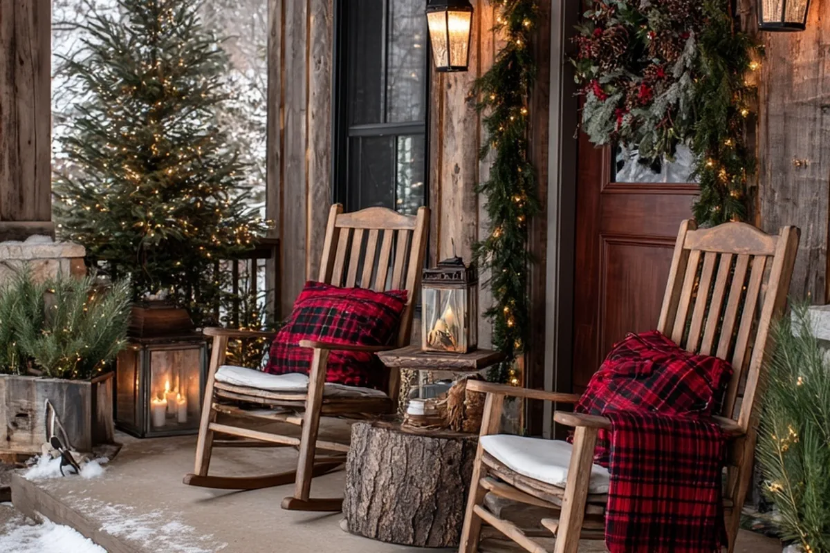 front porch christmas decor ideas idea 2