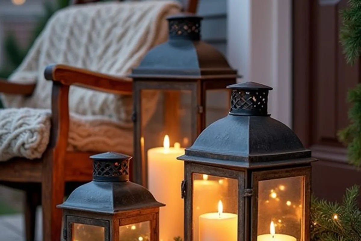 front porch christmas decor ideas idea 3