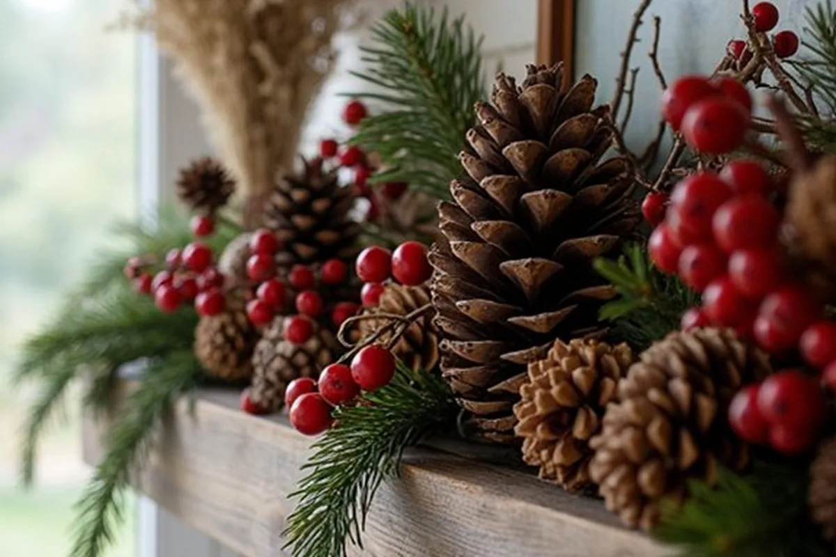christmas mantle ideas idea 5