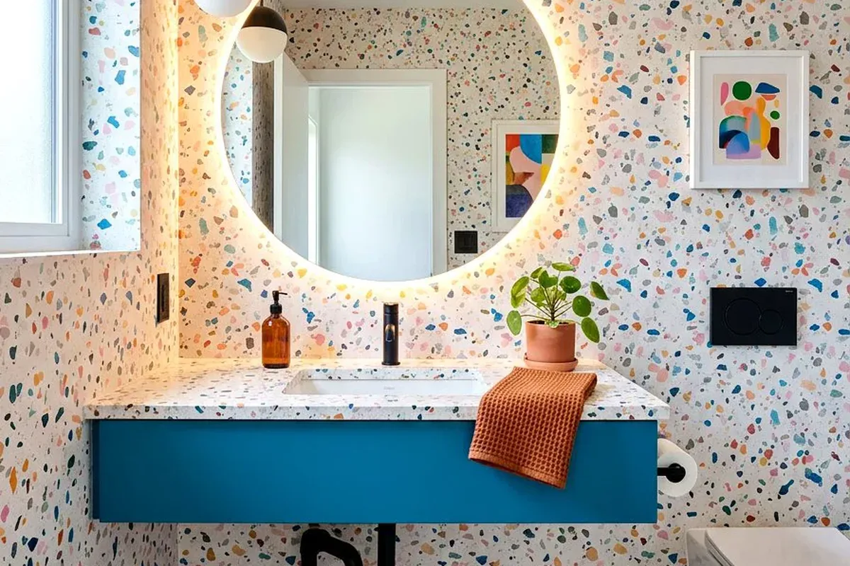 19 Shelf Wallpaper Ideas To Try This Year - idea 7