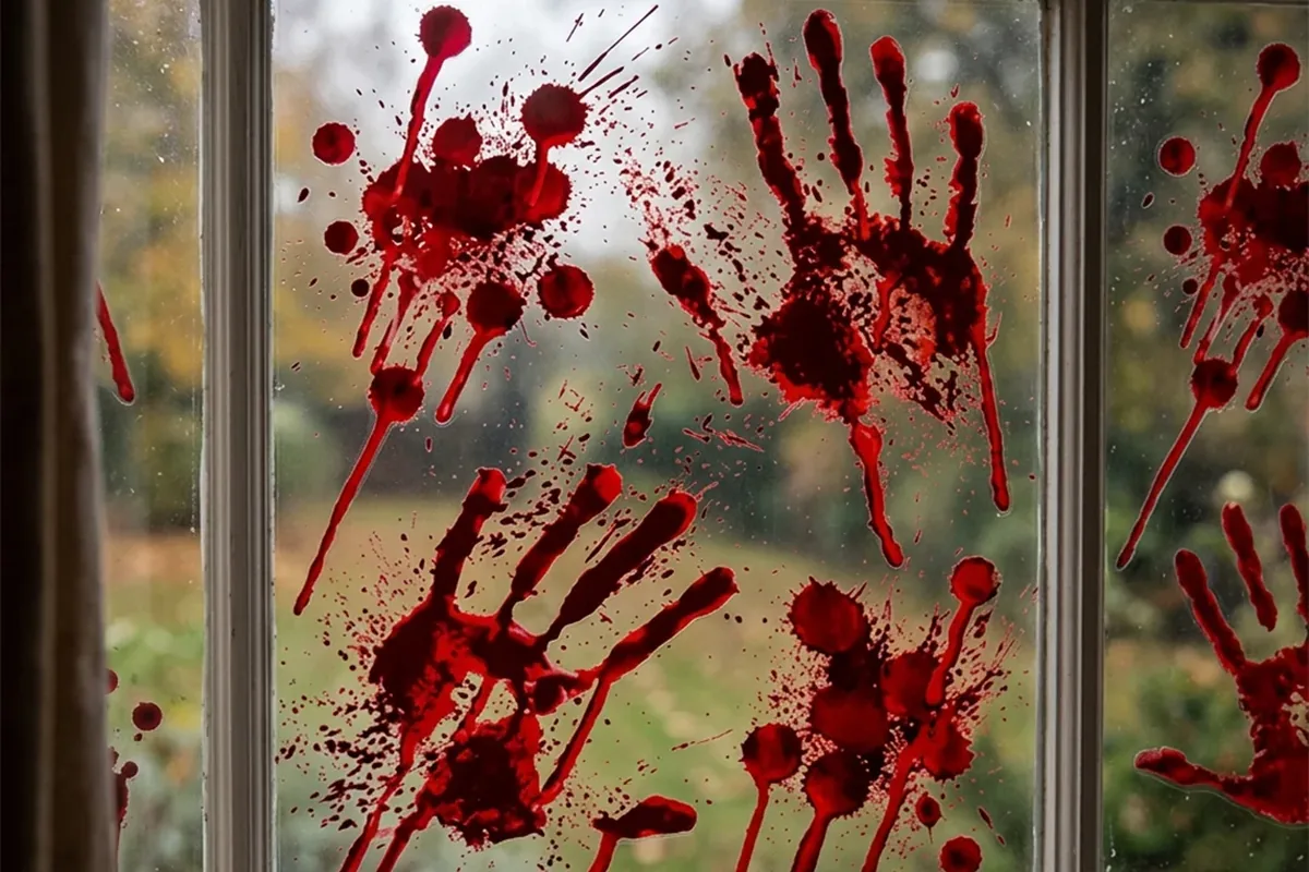 23 Halloween Window Decor Ideas To Try This Year - idea 7